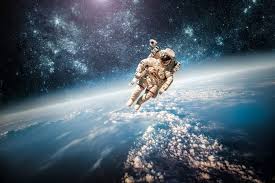 astronaut in space