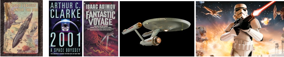 images with different science fiction